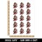 Conch Sea Shell Ocean Beach Tropical Temporary Tattoo Water Resistant Fake Body Art Set Collection (1 Sheet)